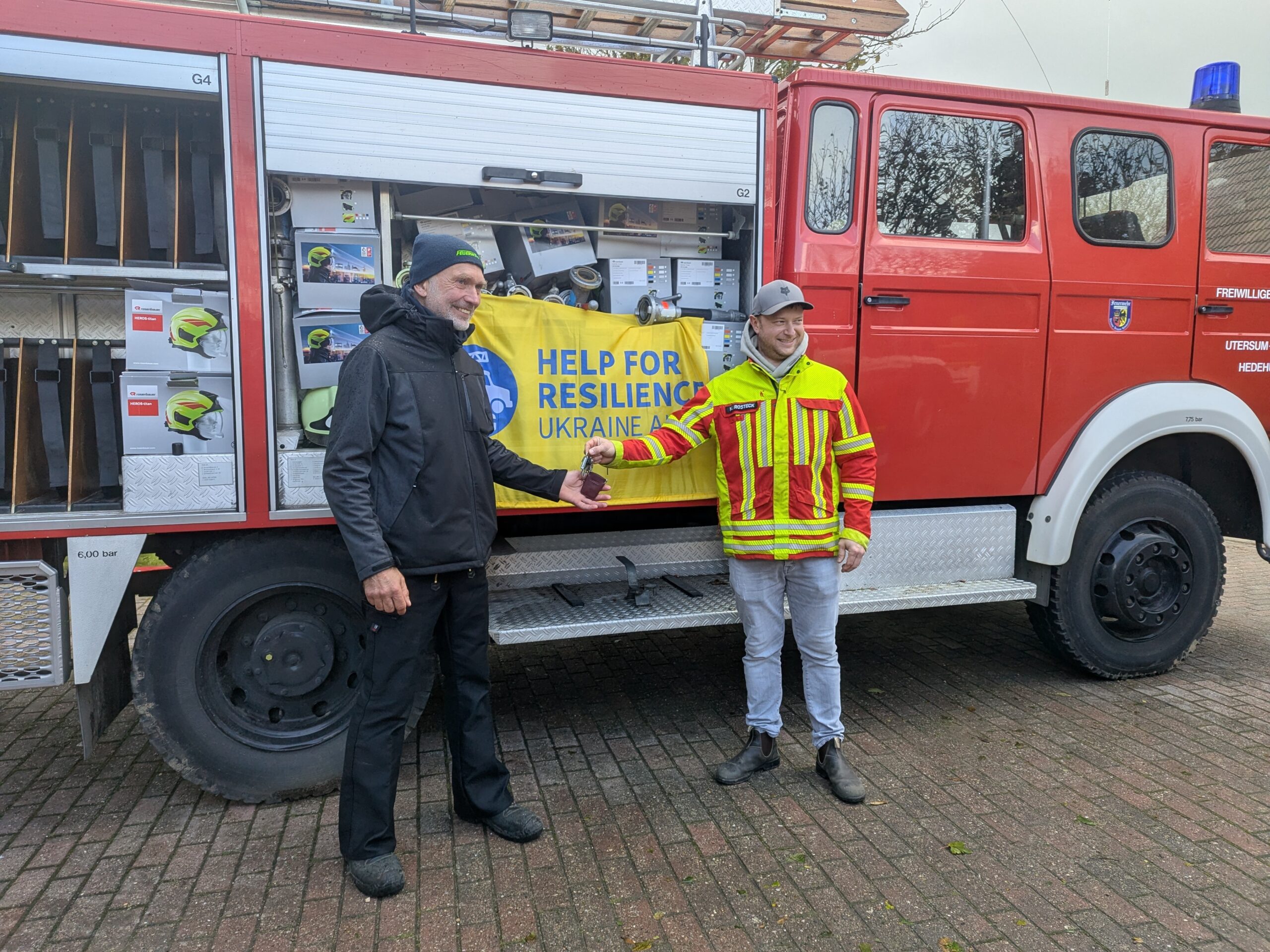 Schlüsselübergabe
